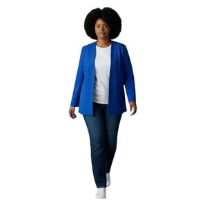 Royal Blue Worthington Blazer 1X